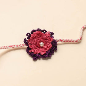 Handmade Crochet Work Rakhi