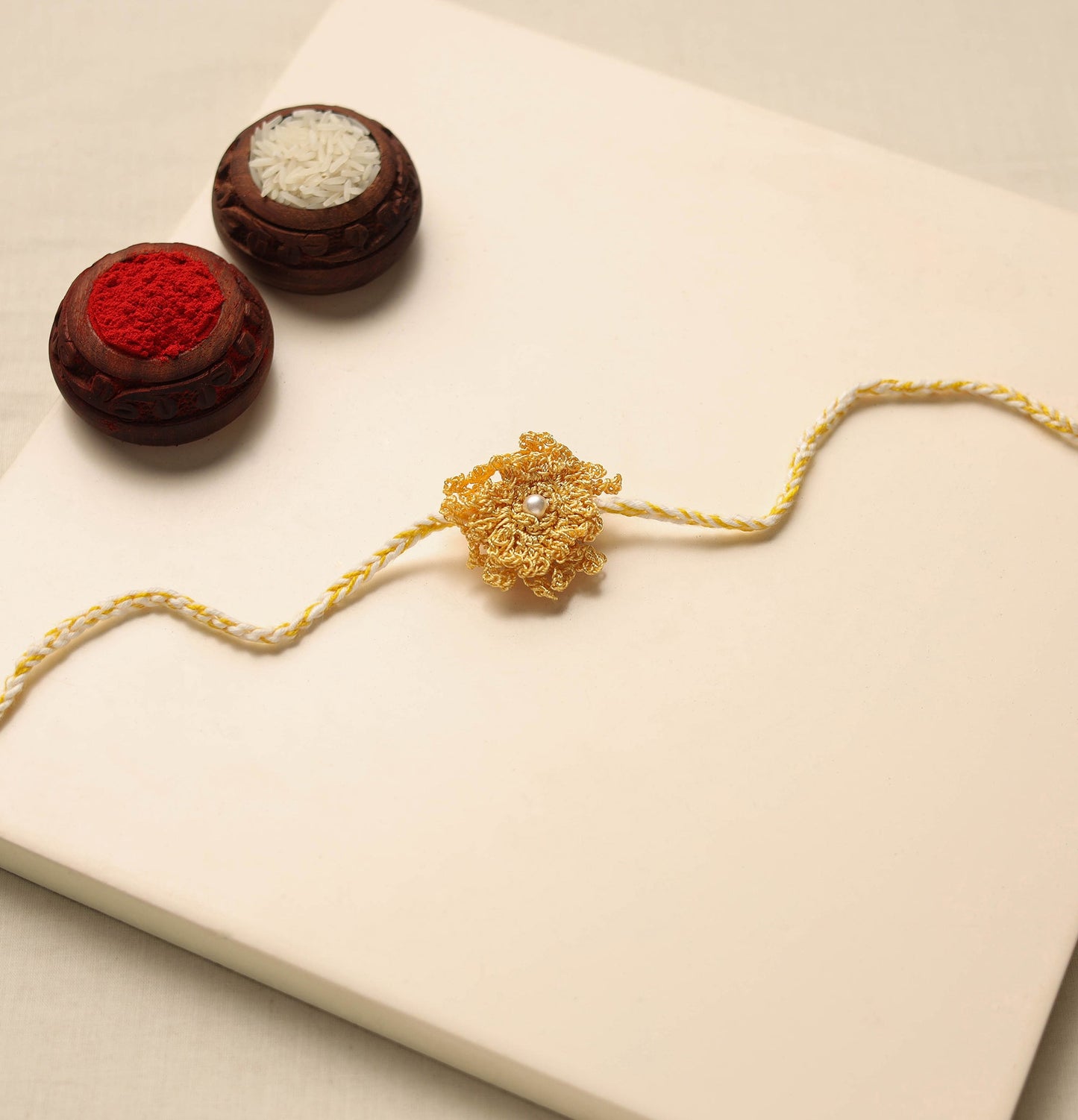 Handmade Crochet Work Rakhi