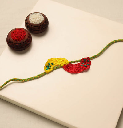 Handmade Crochet Work Rakhi