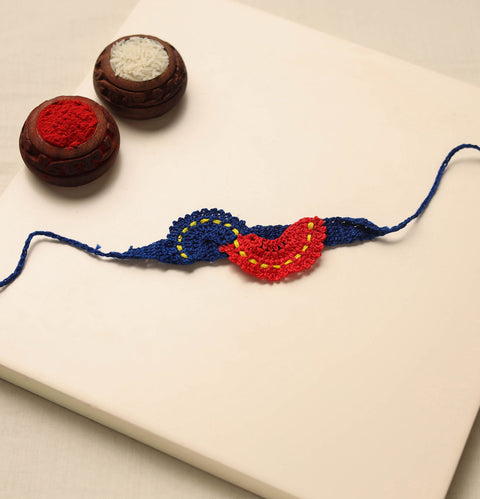 Handmade Crochet Work Rakhi