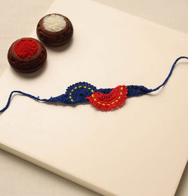 Handmade Crochet Work Rakhi