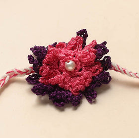 Handmade Crochet Work Rakhi