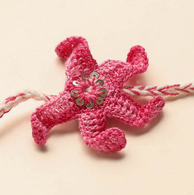 Handmade Crochet Work Rakhi