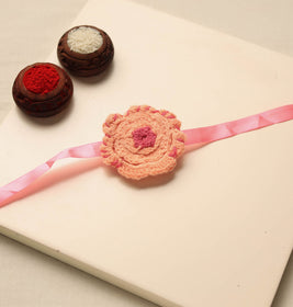 Handmade Crochet Work Rakhi
