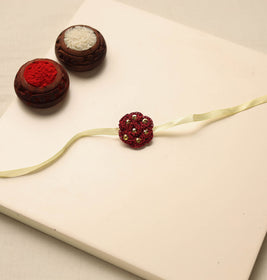 Handmade Crochet Work Rakhi