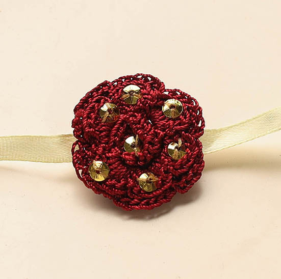 Handmade Crochet Work Rakhi