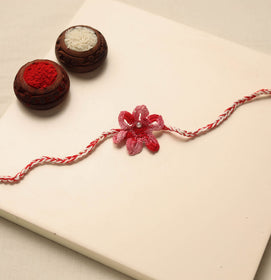 Handmade Crochet Work Rakhi