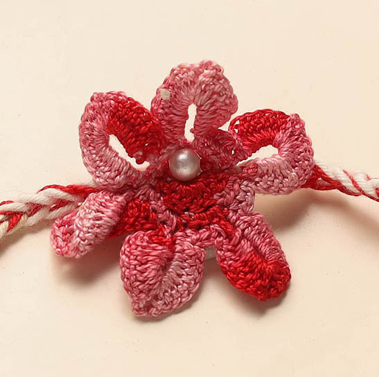Handmade Crochet Work Rakhi