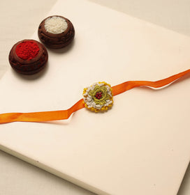 Handmade Crochet Work Rakhi