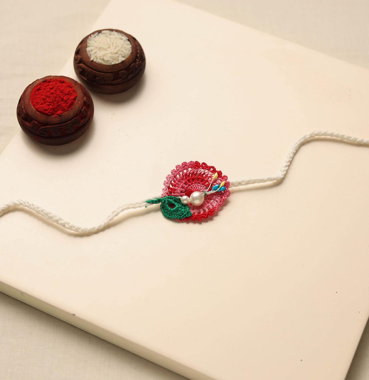 Handmade Crochet Work Rakhi