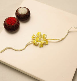 Handmade Crochet Work Rakhi