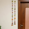  Handmade Diwali Wall Hanging with Bead Work (set of 2) 