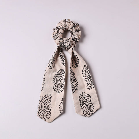 Handmade Elastic Cotton Rubber Band Tail Scrunchie 