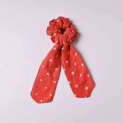 Handmade Elastic Cotton Rubber Band Tail Scrunchie 