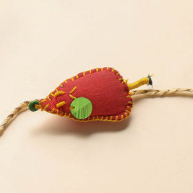 Handmade Embroidered Kids Rakhi