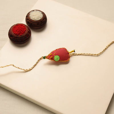 Handmade Embroidered Kids Rakhi