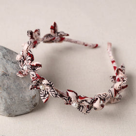  Handmade Fabart & Beadwork Hair Band 