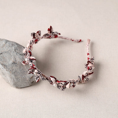  Handmade Fabart & Beadwork Hair Band 