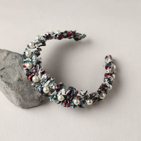  Handmade Fabart & Beadwork Hair Band