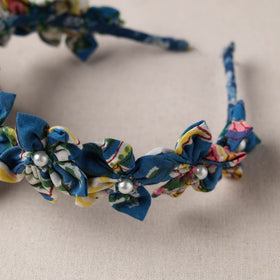  Handmade Fabart & Beadwork Hair Band 