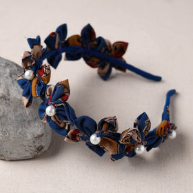  Handmade Fabart & Beadwork Hair Band 