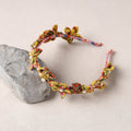  Handmade Fabart & Beadwork Hair Band 