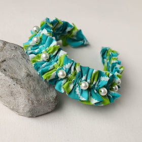  Handmade Fabart & Beadwork Hair Band