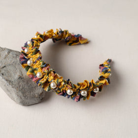  Handmade Fabart & Beadwork Hair Band