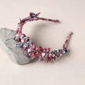  Handmade Fabart & Beadwork Hair Band 