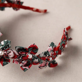  Handmade Fabart & Beadwork Hair Band 