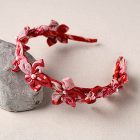  Handmade Fabart & Beadwork Hair Band 