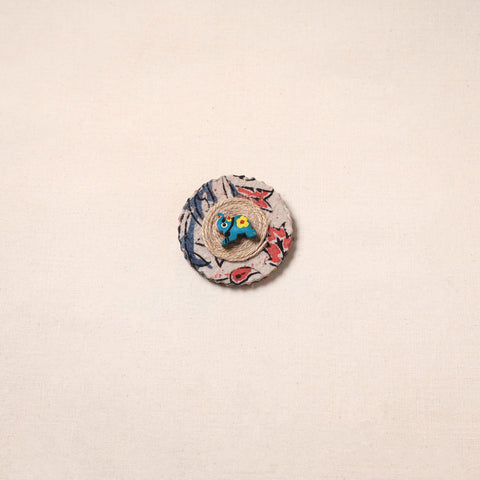 Handmade fabart elephant jute magnet (assorted) 19