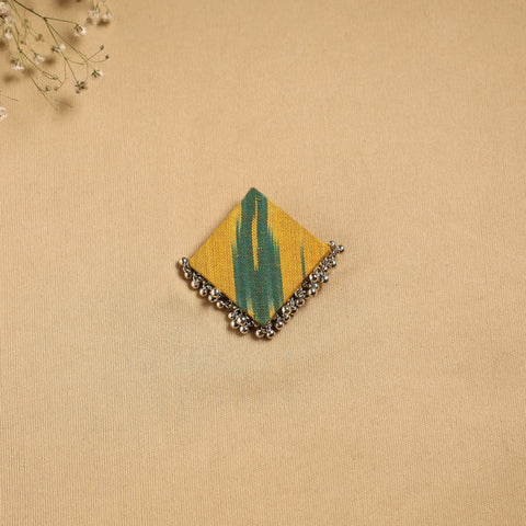 Handmade fabart ghungroo work hair clip 20 - handcrafted