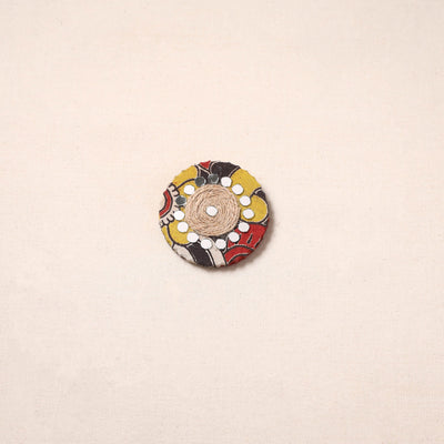 Handmade fabart jute magnet 02 - handcrafted