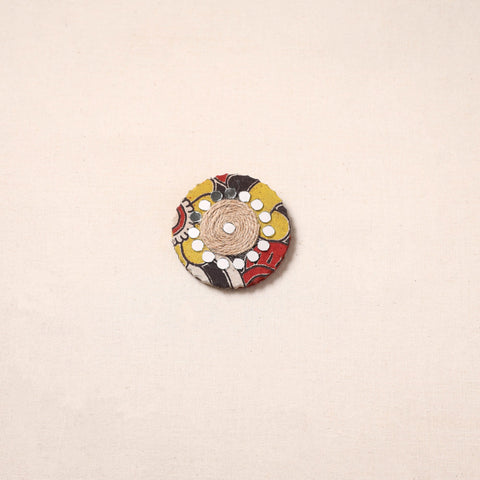 Handmade fabart jute magnet 02 - handcrafted