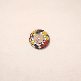 Handmade fabart jute magnet 02 - handcrafted