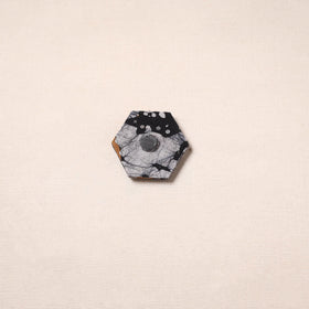 Handmade fabart jute magnet 03 - handcrafted