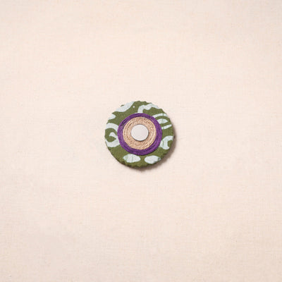 Handmade fabart jute magnet 08 - handcrafted