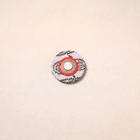 Handmade fabart jute magnet 09 - handcrafted