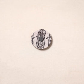 Handmade fabart jute magnet 09 - handcrafted