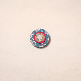 Handmade fabart jute magnet 10 - handcrafted