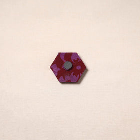 Handmade fabart jute magnet 13 - handcrafted