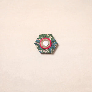 Handmade fabart parrot jute magnet (assorted) 25