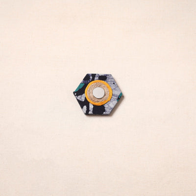 Handmade fabart parrot jute magnet (assorted) 22