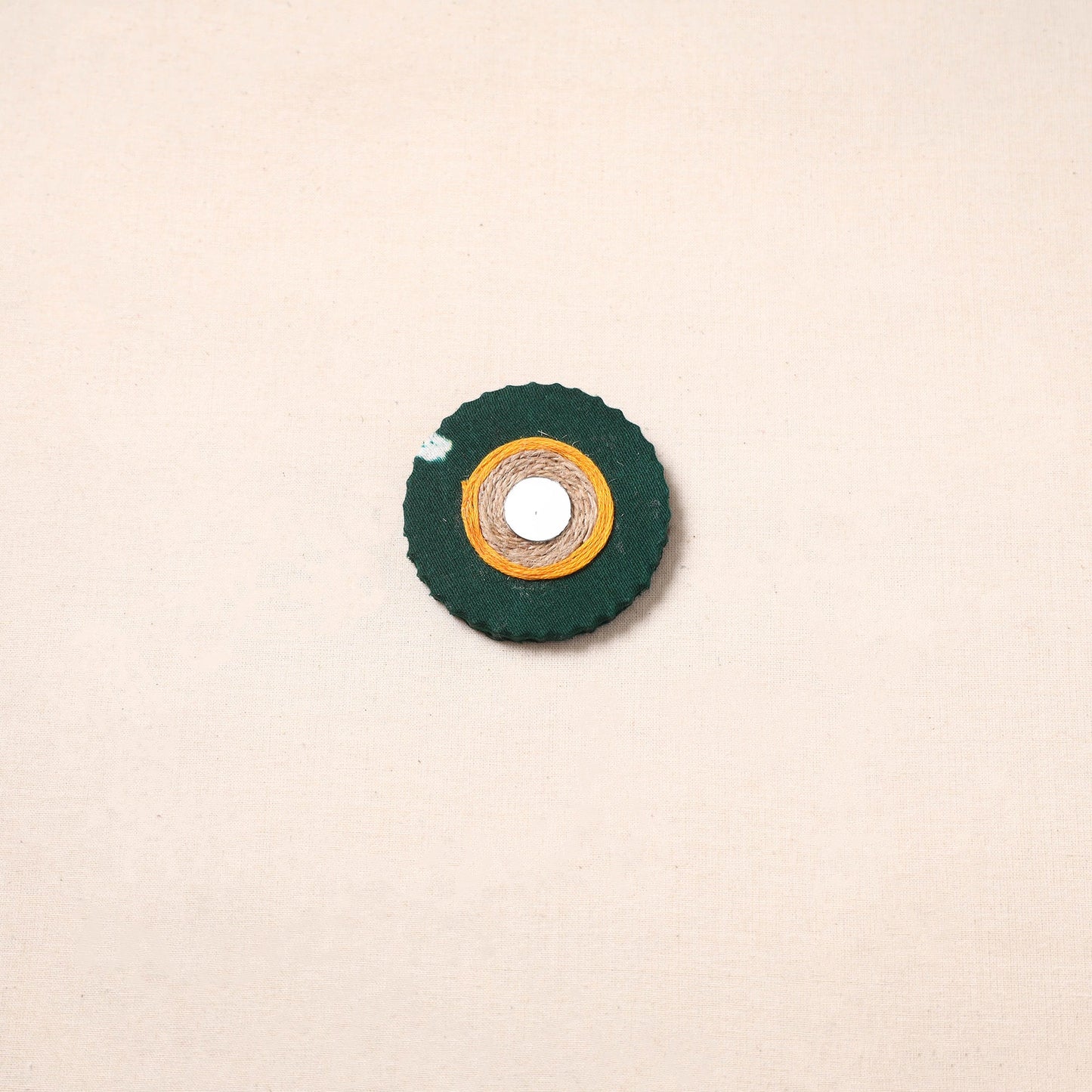 Handmade fabart parrot jute magnet (assorted) 26