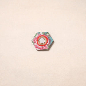 Handmade fabart parrot jute magnet (assorted) 28