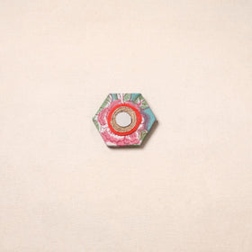 Handmade fabart parrot jute magnet (assorted) 28