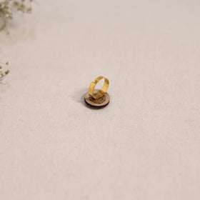 Handmade fabart ring 98 - handcrafted