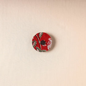  Handmade Fabart Wooden Shell Work Magnet  