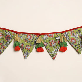  Handmade Fabric Beads & Tassels Toran